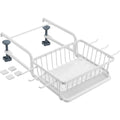 Zbwmk Clamp-On Cantilever Sink Draining Rack White Slate - Product view